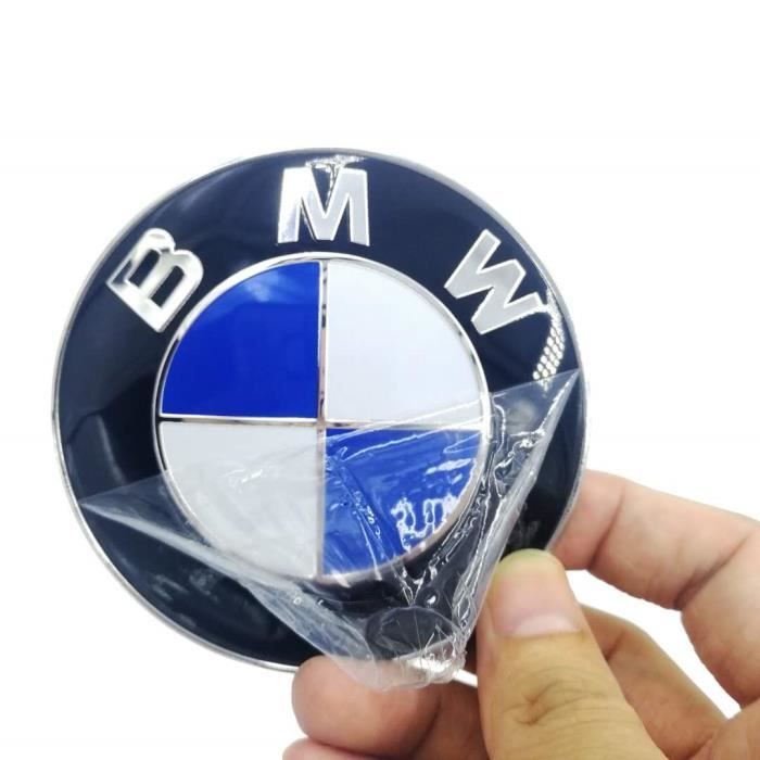 2pcs/lot Logo Badge Emblème BMW 82mm Capot - Coffre