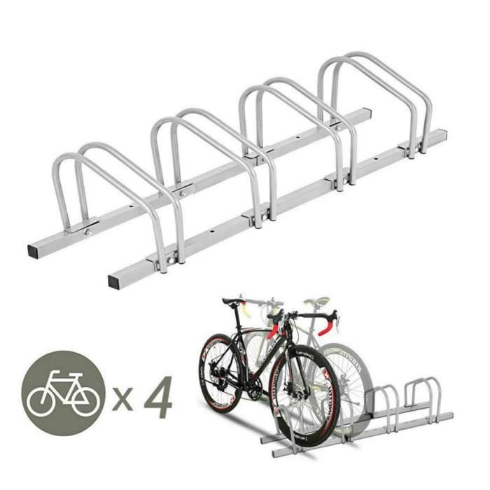Rack à vélos, support de rangement bicyclette, râtelier vélo