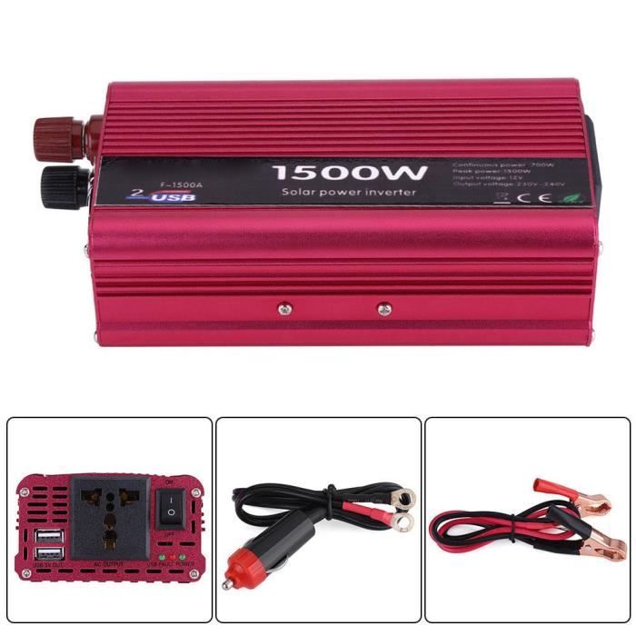 1200W 48V à 220V - Onduleur , convertisseur de tension pour voiture