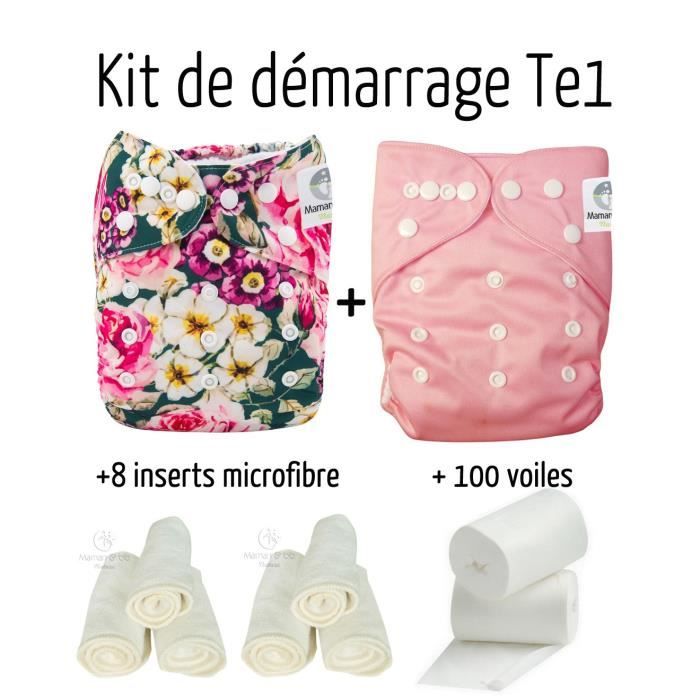 Pack De Demarrage Couches Lavables Insert Et Voiles De Protection Kit Floraison Achat Vente Couche Lavable 2009430022598 Soldes Sur Cdiscount Des Le 20 Janvier Cdiscount