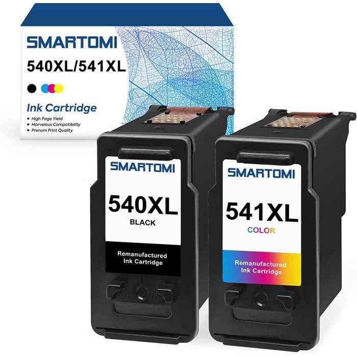 Multipack de 2 Cartouches d'encre compatibles avec modèles Canon PG-540XL  CL-541XL,pour imprimantes Canon Pixma TS5150 MX47[P1795] - Cdiscount  Informatique