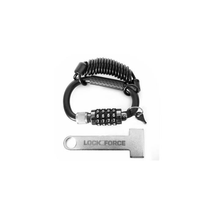 ANTIVOL DE CASQUE LOCKFORCE LOCKNESS ( SCOOTER / MAXISCOOTER /