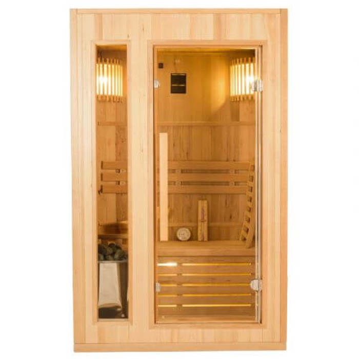 Sauna traditionnel finlandais 2 places