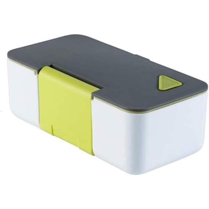 Boîte à Lunch Chauffante Sans Fil - Récipient Inox 500 Ml, Batterie Intégrée, Chauffage Rapide 25W