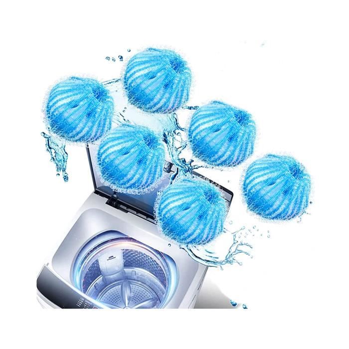 Boules Anti-poils Pour Machine à Laver - Réutilisables, Attrape Poils Animaux, Peluches, Cheveux (lot)