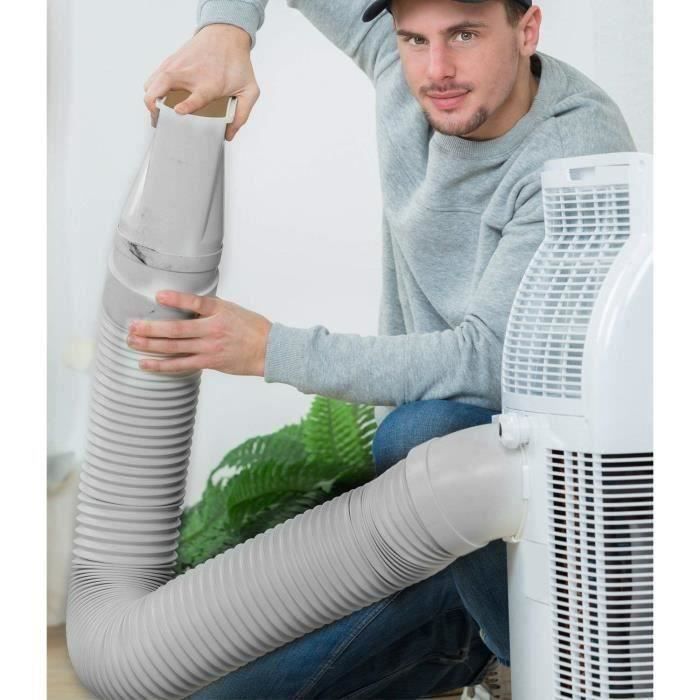 Conduit dextraction flexible en PVC de 150 mm climatisation 3 m Pour s/èche-linge extracteur dair hotte