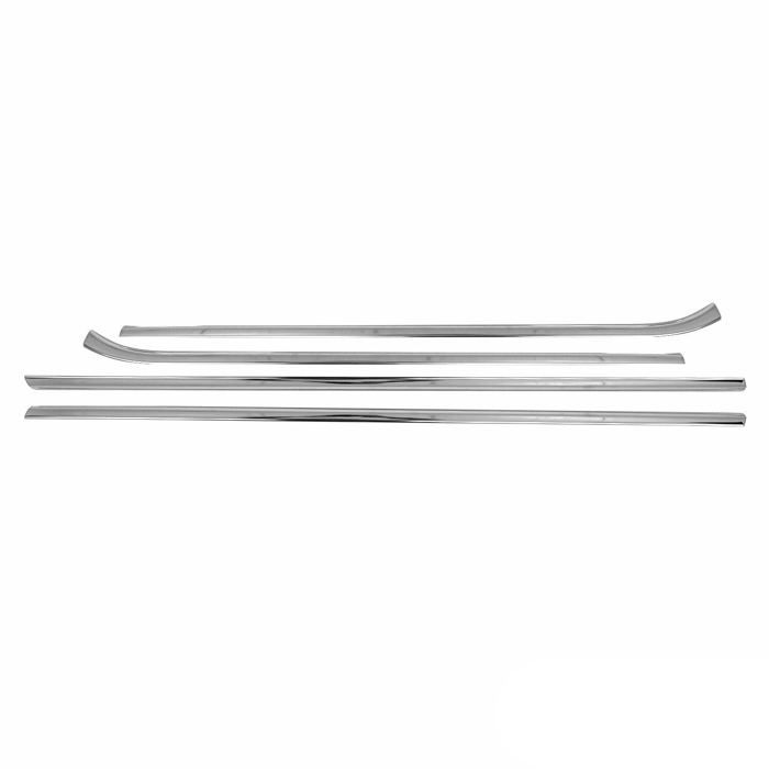 Personnalisation Vehicule - Decoration Vehicule - Baguette - contour latérale - Peugeot 3008 SUV 17-20 8x Inox Chrome