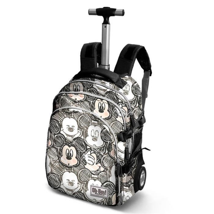 cartable mickey a roulette