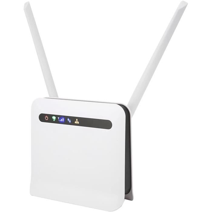 Routeur 4G LTE avec Emplacement pour Carte SIM, Routeur WiFi 4G