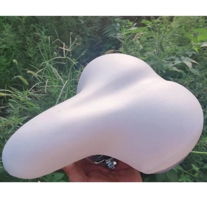 Selle velo blanche vintage best sale