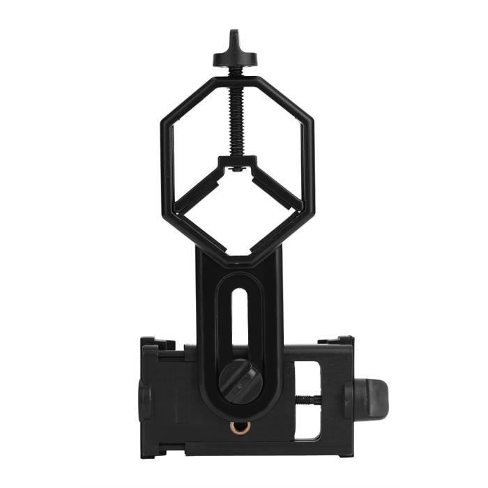 QWORK Adaptateur Téléphone Pour Télescope - Support Universel Portable Pour Jumelles Et Lunettes D'Observation