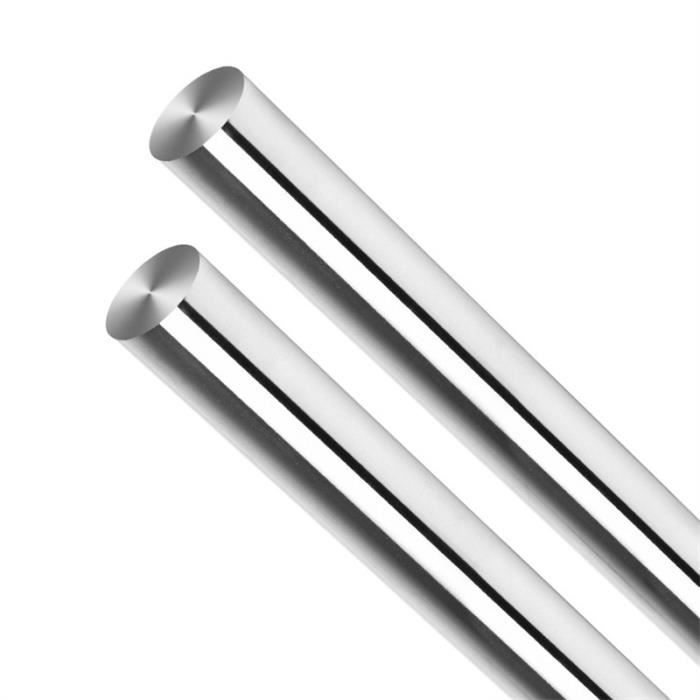 Tiges En Acier Inox Rond 3x350mm - Lot De 5 - Pour Bricolage Et Réparation Auto