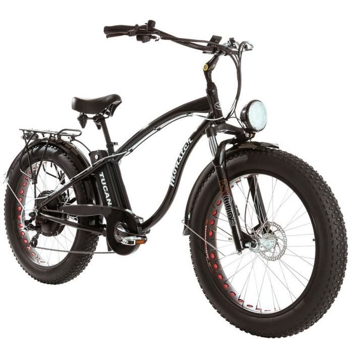 Vélo électrique TUCANO MONSTER 26 BLACK LIMITED - VAE - 26 pouces - Noir - Mixte - Occasionnel