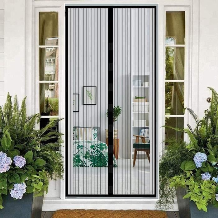 Moustiquaire Magnétique Porte 125 X 240 Cm Rideau Anti Mouche Rideau De