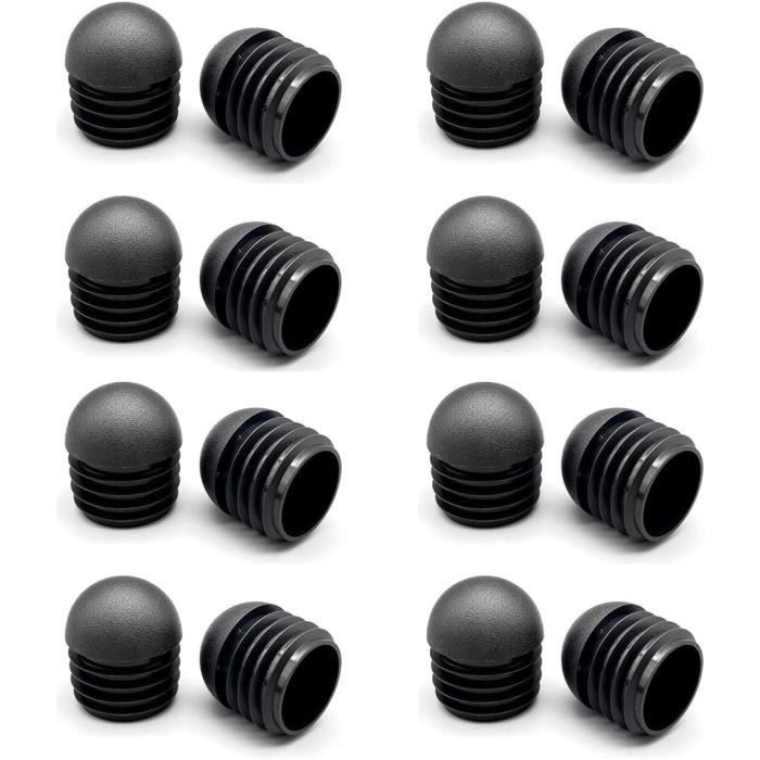 20 Embouts De Tube PVC Pour Conduits électriques 16mm - Bouchons Ronds De Finition, Diamètre Intérieur 12mm Extérieur 17mm