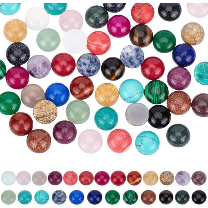 Glas cabochon 10 st transparant rond 12 mm Om zelf uw cabochons te