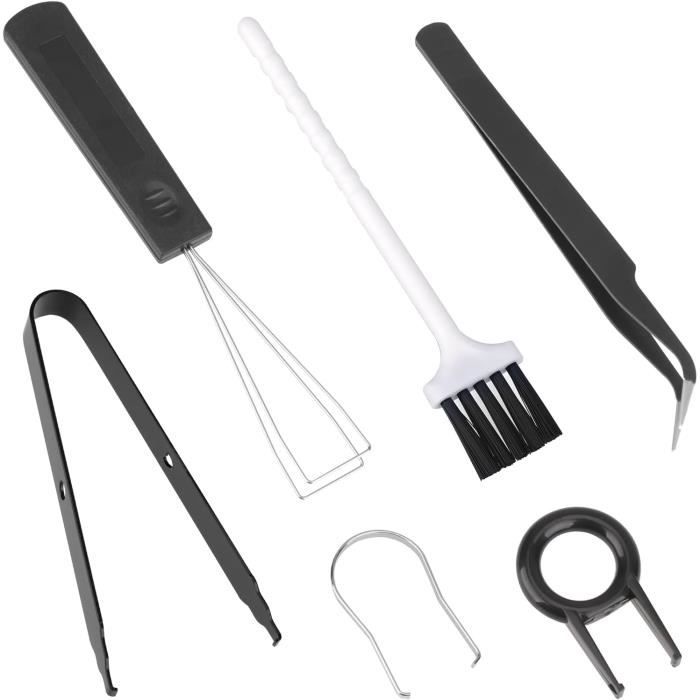 Kit D'épissure De Corde 6 Pièces – 5 Tailles De Joint + Tige De Poussée, Pour Paracorde, Voile, Bateau Et Randonnée