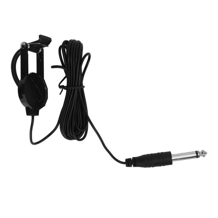 Micro Performance Scène Microphone Sans Fil Saxophone 2.4G KKPLZZ - Double Micro Et Récepteur | Portée 40m Qualité HiFi Micro Clip Cardioïde