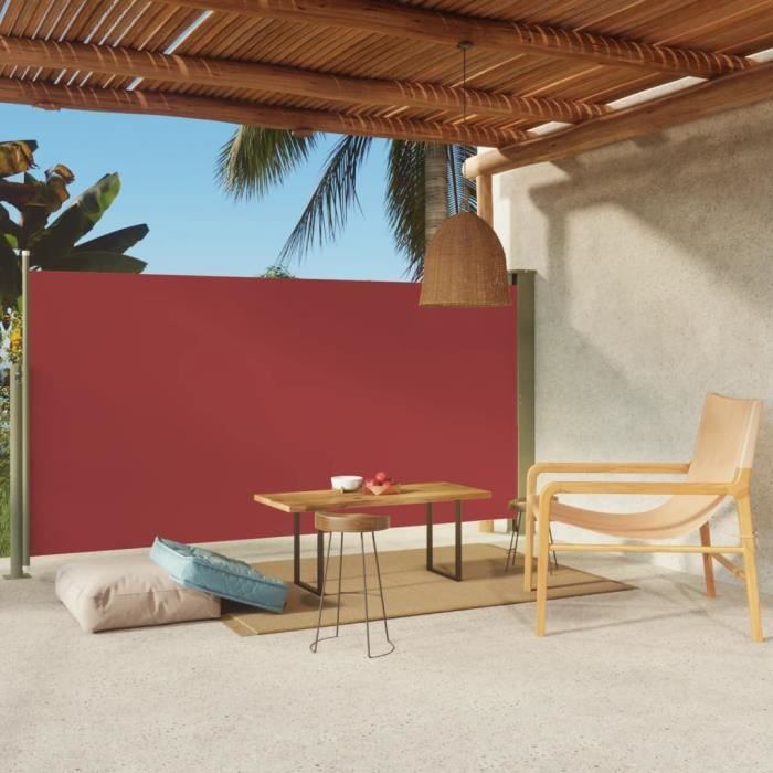 VEVOR Auvent Latéral Rétractable 160x300 Cm Beige - Paravent Extérieur Imperméable, Brise-Vue UV30+, Parfait Pour Balcon, Terrasse Et Jardin