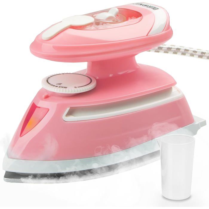 Duronic SI4 PW Fer à Repasser à Vapeur de Voyage 420W Mini fer à repasser avec réservoir deau de 30 ml Fer à Vapeur Transportable - Duronic