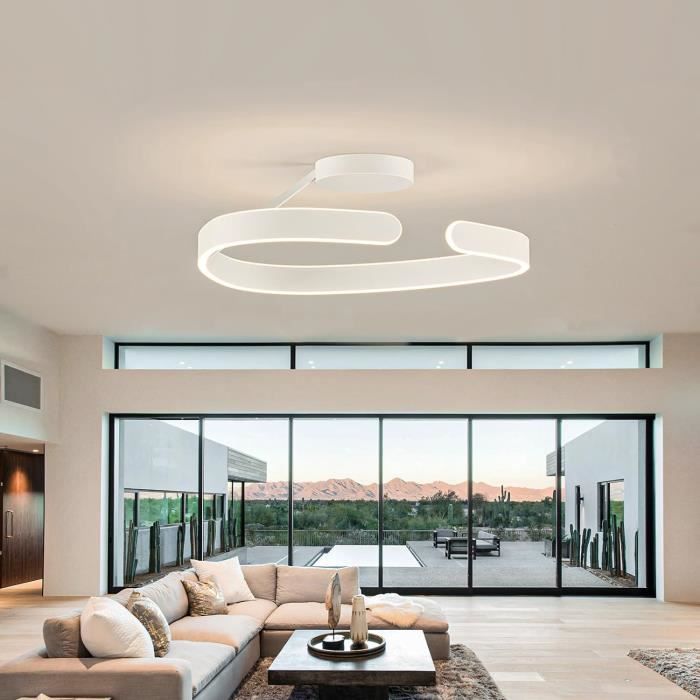 Plafonnier LED Hofstein - Lustre Moderne Suspension Pour Salon, Chambre, Couloir