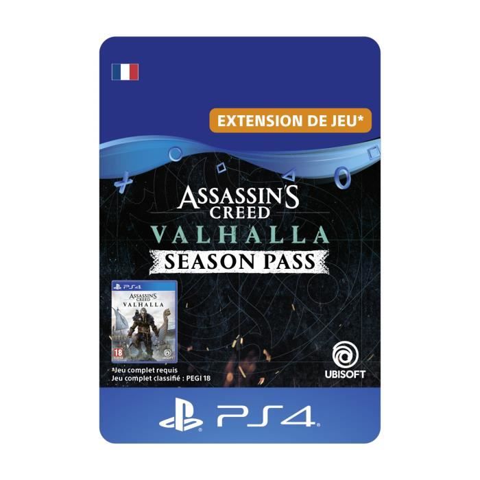 DLC Assassin's Creed Valhalla Pass Saisonnier Code de