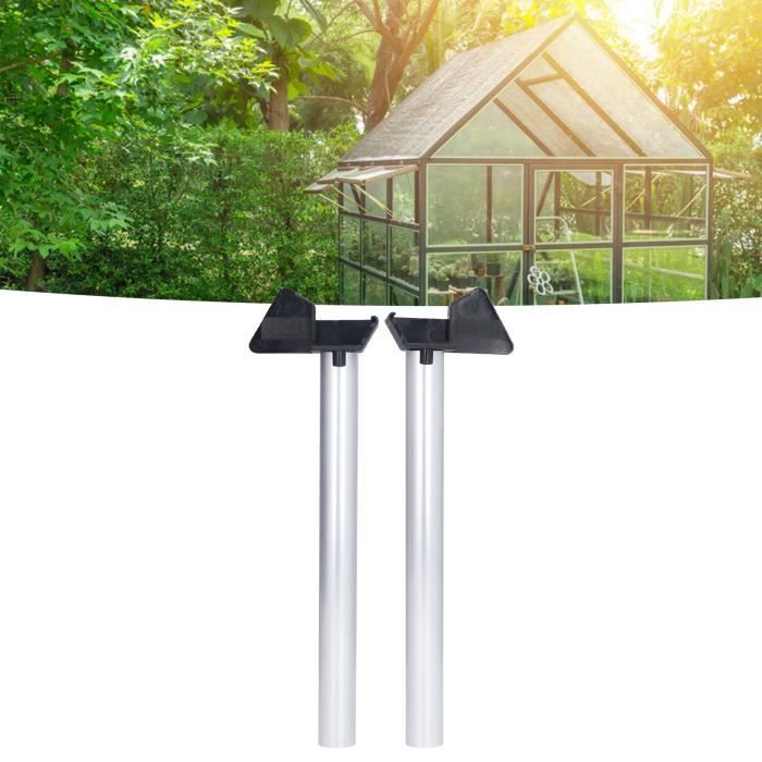 Tuyau De Descente D'eau De Pluie Pour Serre 10,2 Pouces - Kit PVC + Aluminium - Drainage Gouttière Serre
