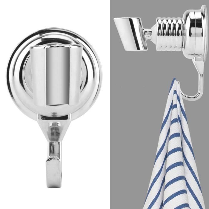 Clarmonde Support De Douche Autocollant - Fixation Murale Sans Perçage, Réglable, 5kg Capacity