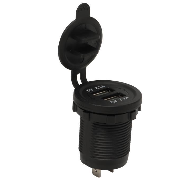 Connecteur Aviation étanche IP67 - Prise Panneau 3 Broches - Plastique Et Laiton