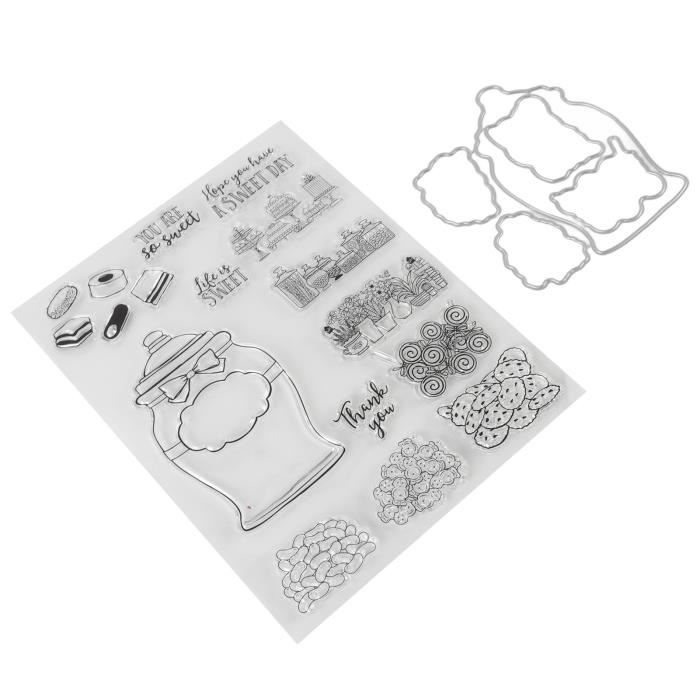 Tampons En Silicone Transparents Pour DIY , Photos, Cartes Et Cartes Postales 14 X 18 Cm