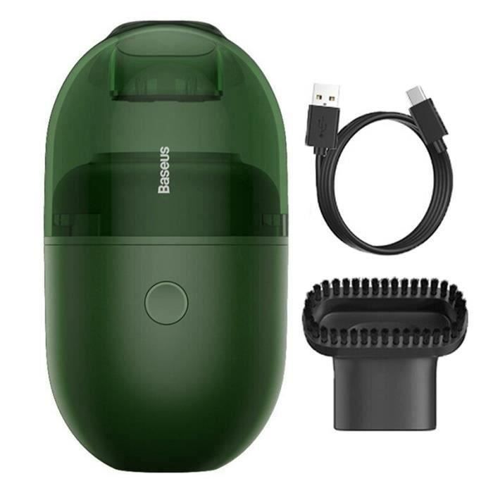 Mini Aspirateur Voiture Baseus A1 – Sans Fil, Rechargeable, Portable, 30W, Noir