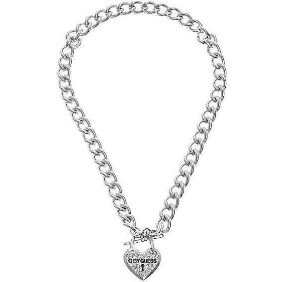 Collier GUESS Argenté Avec Pendentif étoile En Cristal - Bijou Fantaisie Signé