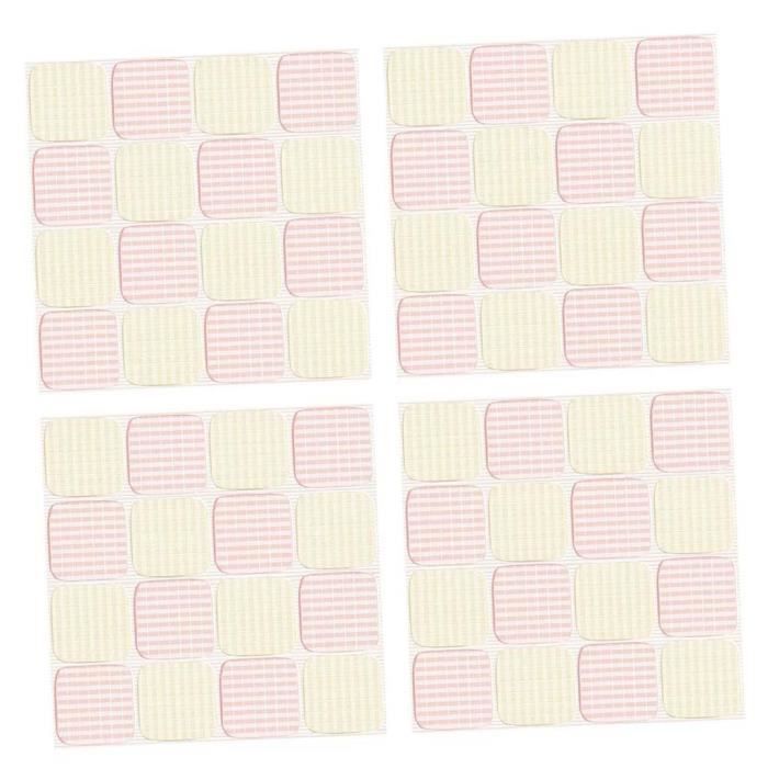 Mosaïque Aluminium Auto-adhésive - Rectangles Argent 200-22M50_f - Lot De 10 Plaques