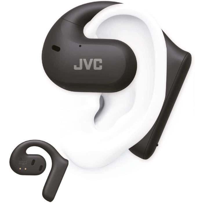 JVC Nearphones, ecouteurs True Wireless, Design Oreilles Libres, Water Proof (IPX4)