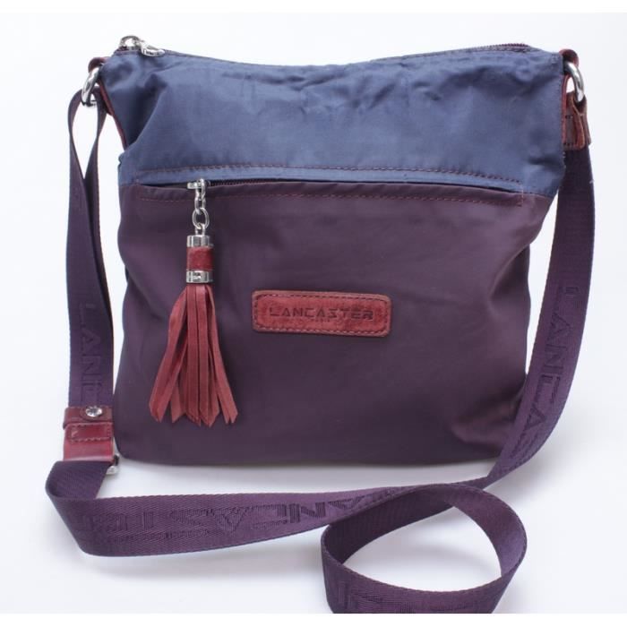 LANCASTER Sac ?� Main et bandouli?�re Femme - Cdiscount Bagagerie - Maroquinerie