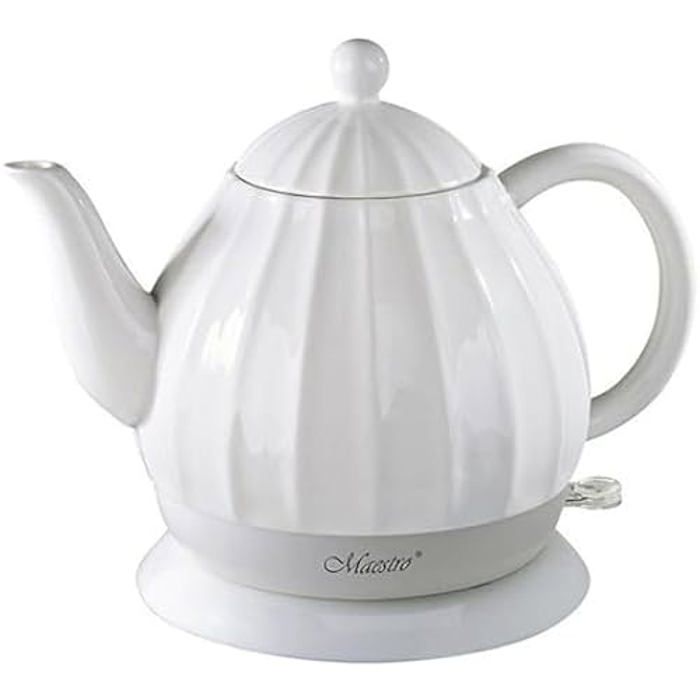 Maestro Kettle Bouilloire en céramique Blanc 12 l 1200 W