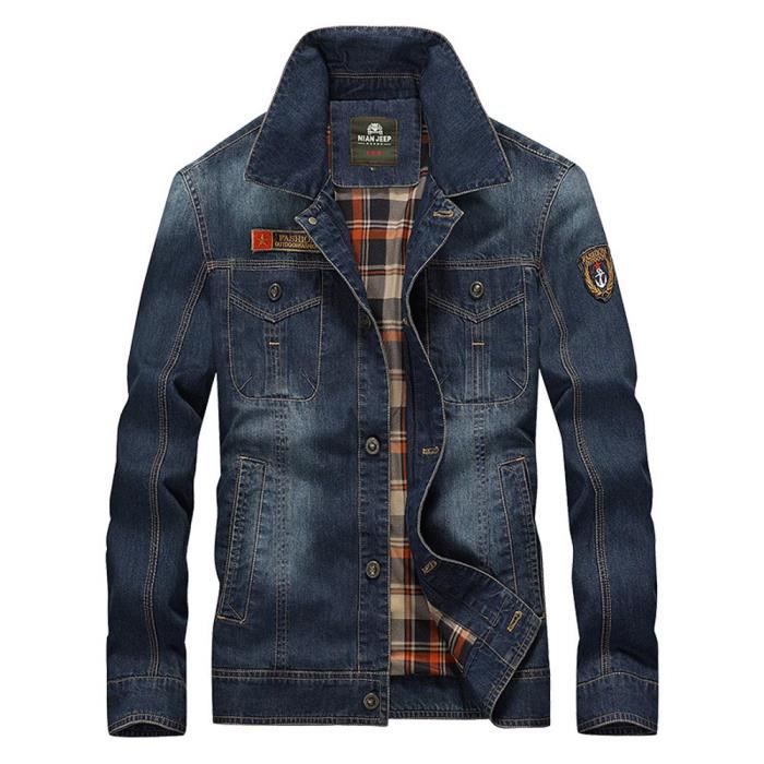 Blouson Tendance à Col Rabattu Pour Homme • Mon Blouson