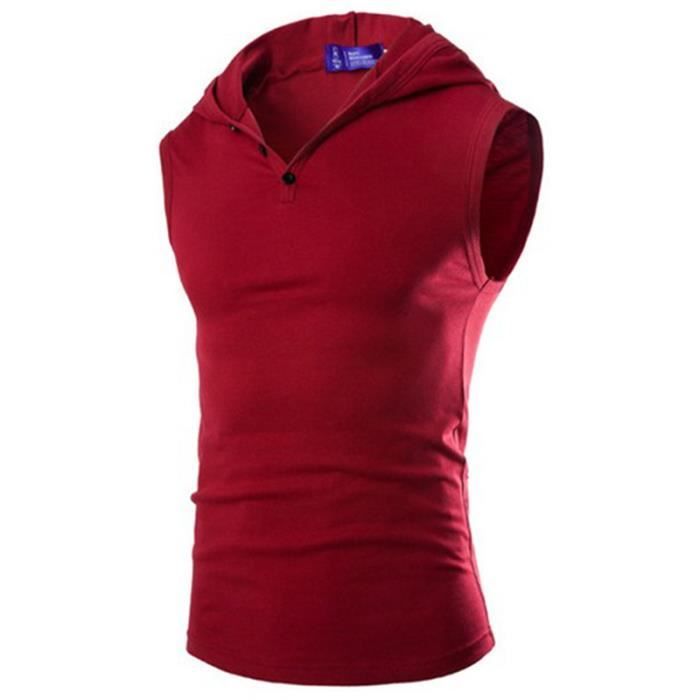 tee shirt sans manche homme