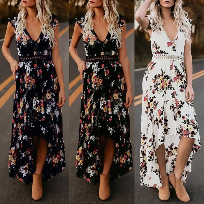 robe ete fleur