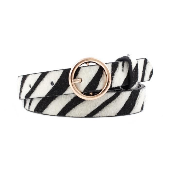 ceinture zebre