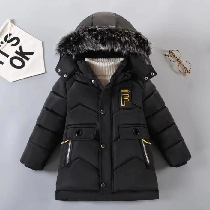 Funmoon SIKSIL Mode Manteau Enfants Garçons Filles épais manteau