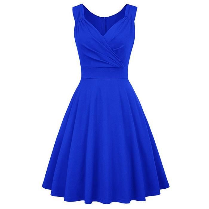 Robe Cocktail Robe Bleu Marine Amazon Robe Cocktail Fleur Soirée