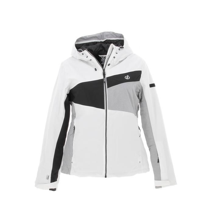 Blouson de ski Ice gleam iii jkt white/blk Dare2b Cdiscount Sport