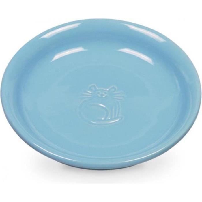 Nobby - Bol à Lait en céramique pour Chat - 14 x 2 cm (diamètre x Hauteur) - 73359