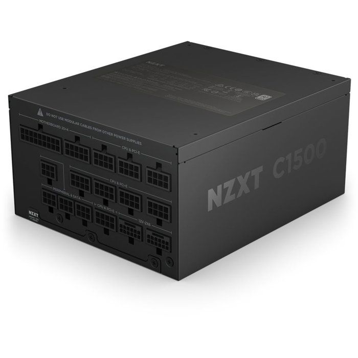 Nzxt C1500 Platinum Atx 3.1 Unité D'alimentation D'énergie 1500 W 24-pin Atx Argent - vue 2