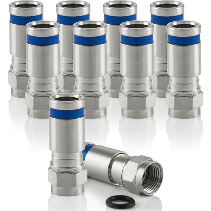 Poppstar 10x Schroefpijpklemmen (klembereik 74-80 mm, 2 1/2, schroef M6*20), W1 gegalvaniseerd staal Poppstar 10x Schroefpijpklemmen (klembereik 74-80 mm, 2 1/2, schroef M6*20), W1 gegalvaniseerd staal