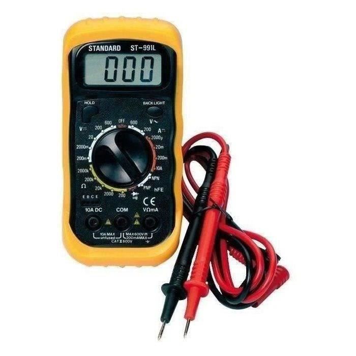 Multitesteur digital - PROFILE - 600 V - Mesure de diode