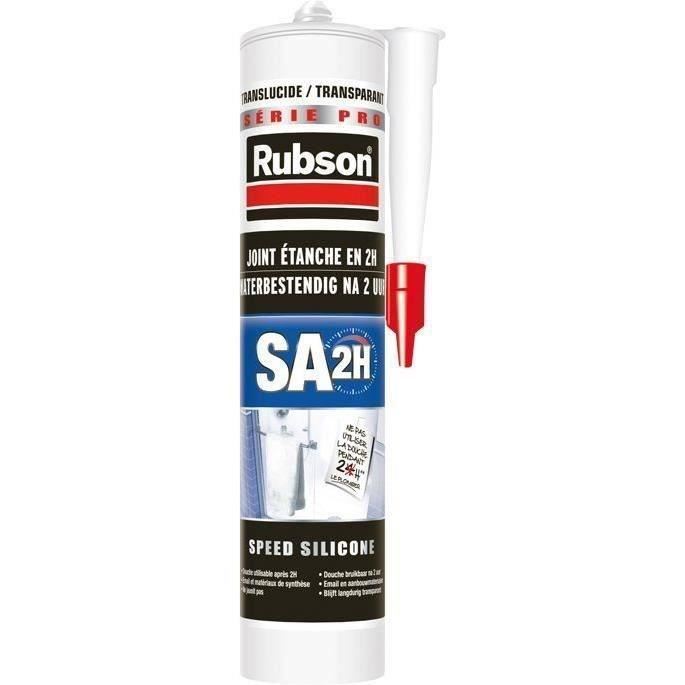 Mastic SA2h - étanche en 2 h - translucide - 280 mL