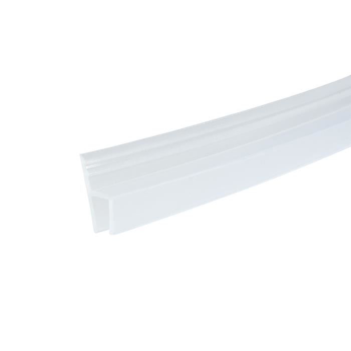 sourcingmap® 36 pouces h porte douche en forme fenêtre sans cadre clair joint pour verre 5/16 pouces