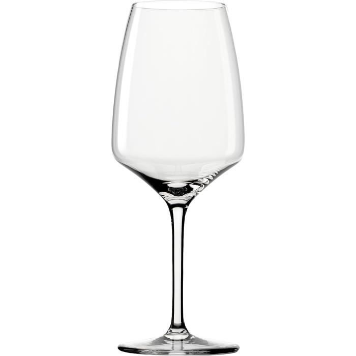 Krosno Grand Verre à Vin Rouge Bourgogne en Cristal - Lot de 6 Verres - 860  ml - Collection Splendour - Lavable au Lave-Vaisselle - Cdiscount Maison